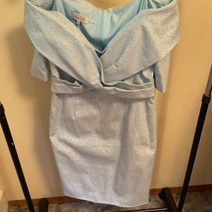 Teri JON COCKTAIL DRESS PURCHASED FOR A WEDDING. WORM